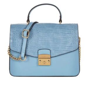 IMAN GLOBAL CHIC CONVERTIBLE FLAP SATCHEL